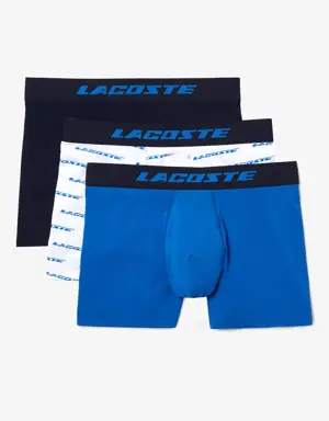 Men’s 3-pack Lacoste Microfiber Print Trunks