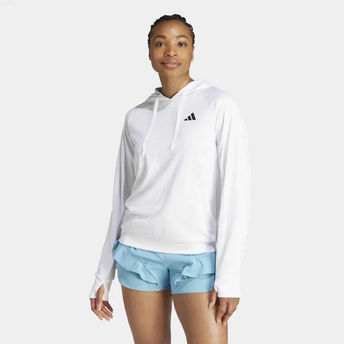 Adidas Sweat-shirt à capuche de running Made to be Remade. 2