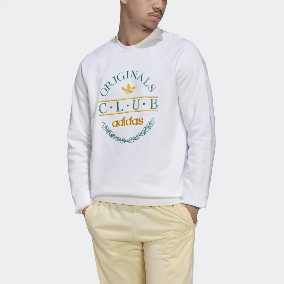 Adidas Club Sweater. 1