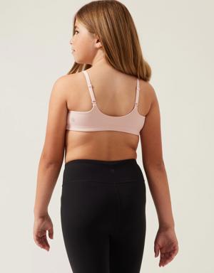 Athleta Girl Just Right Adjustable Bra pink