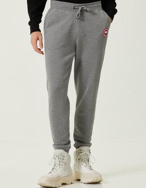 Huron Açık Gri Beli Kordonlu Jogger Eşofman Altı