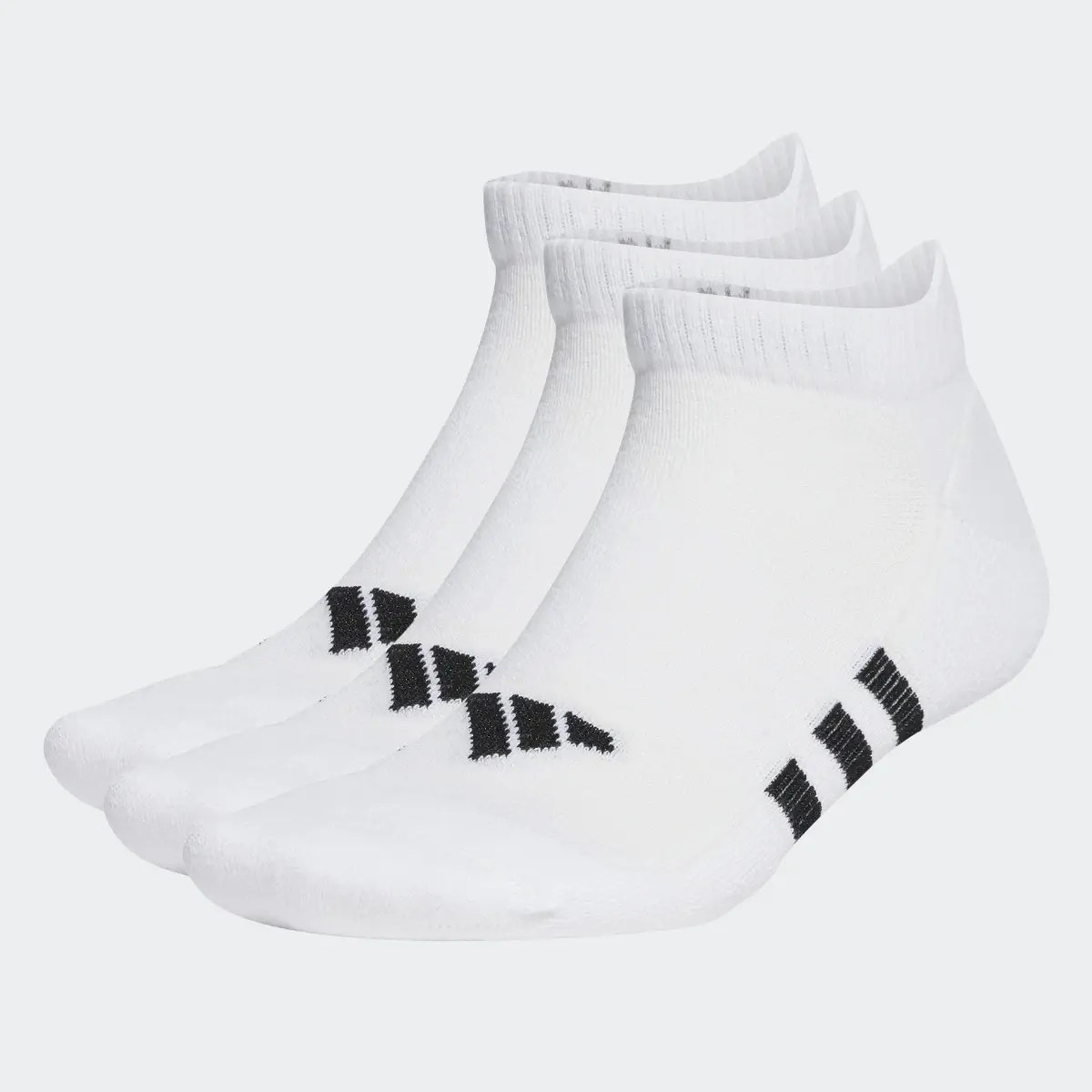 Adidas Performance Cushioned Low Socks 3 Pairs. 2