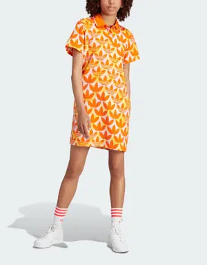 Adidas Trefoil Monogram Polo Dress