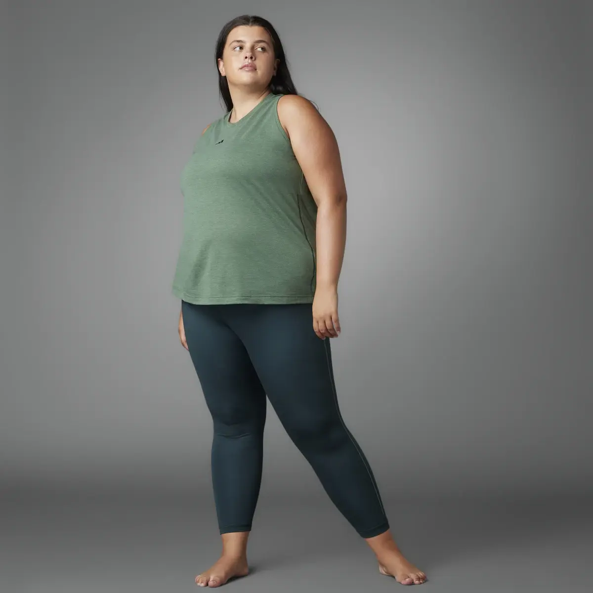 Adidas Authentic Balance Yoga Tank Top (Plus Size). 3