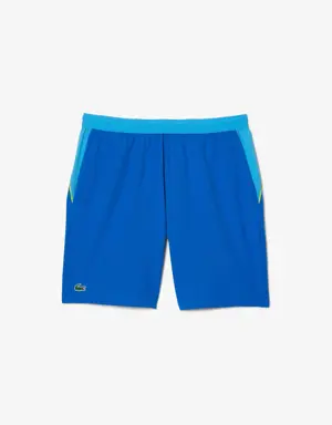 Pantalón corto de hombre Lacoste SPORT x Novak Djokovic con diseño color block
