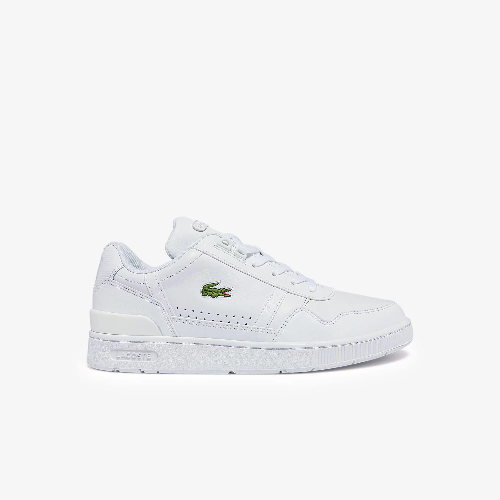Lacoste Men's T-Clip Leather and Synthetic Trainers. 1
