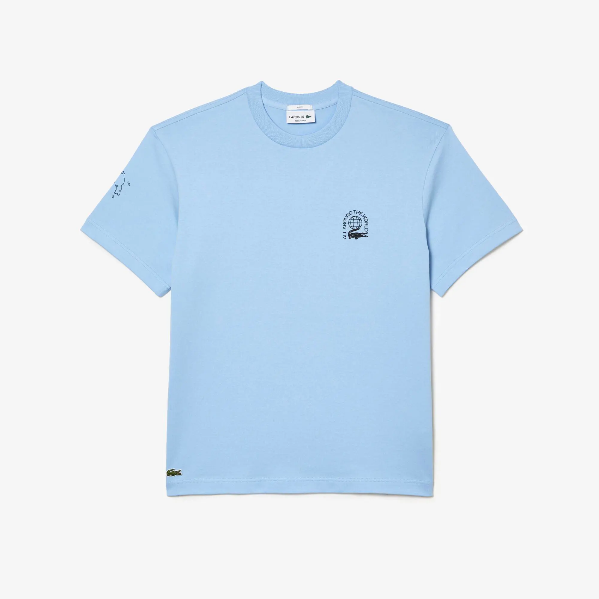 Lacoste Camiseta de hombre relaxed fit en tejido de punto de algodón ecológico. 1