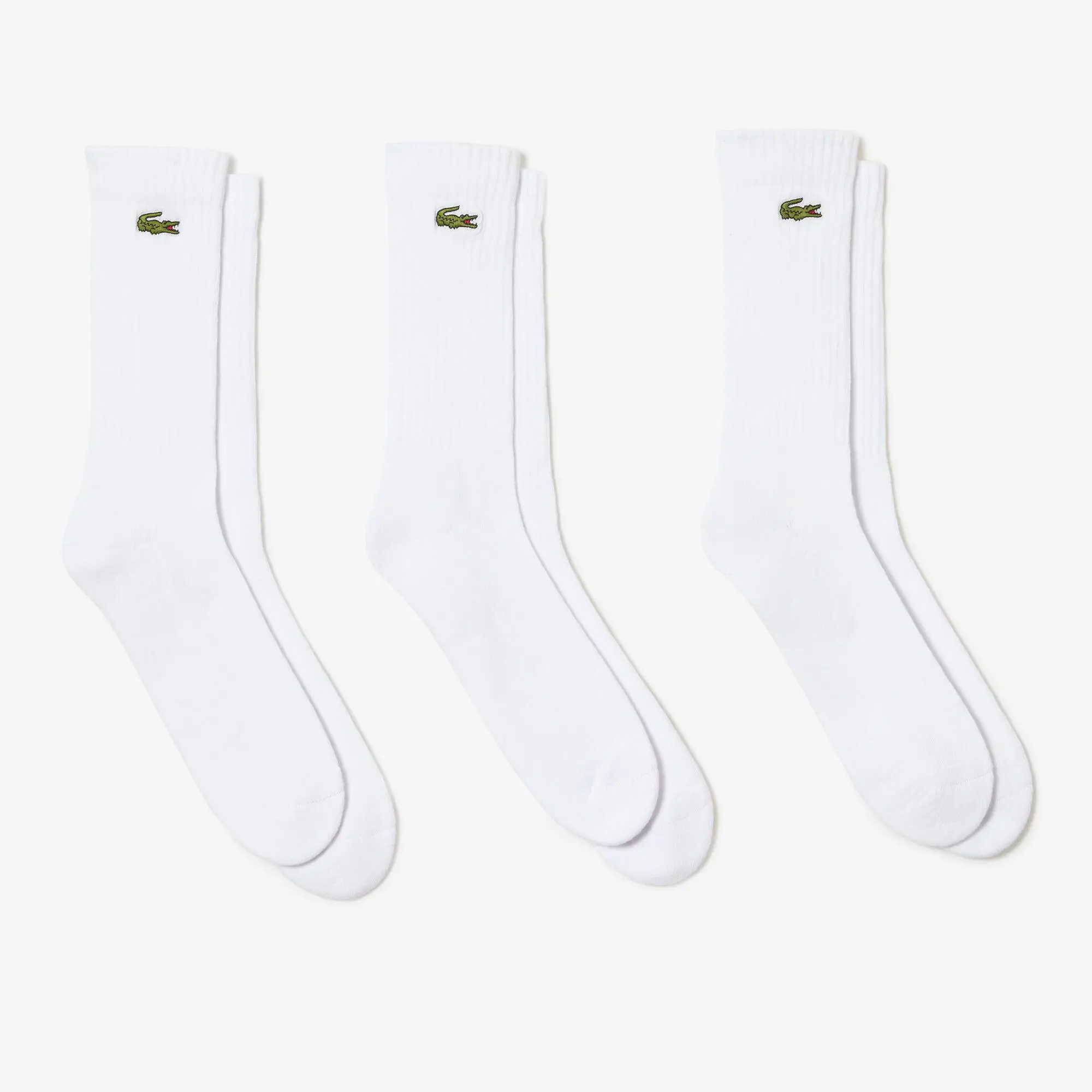 Lacoste Pack de tres pares de calcetines de hombre Lacoste SPORT de corte alto. 1