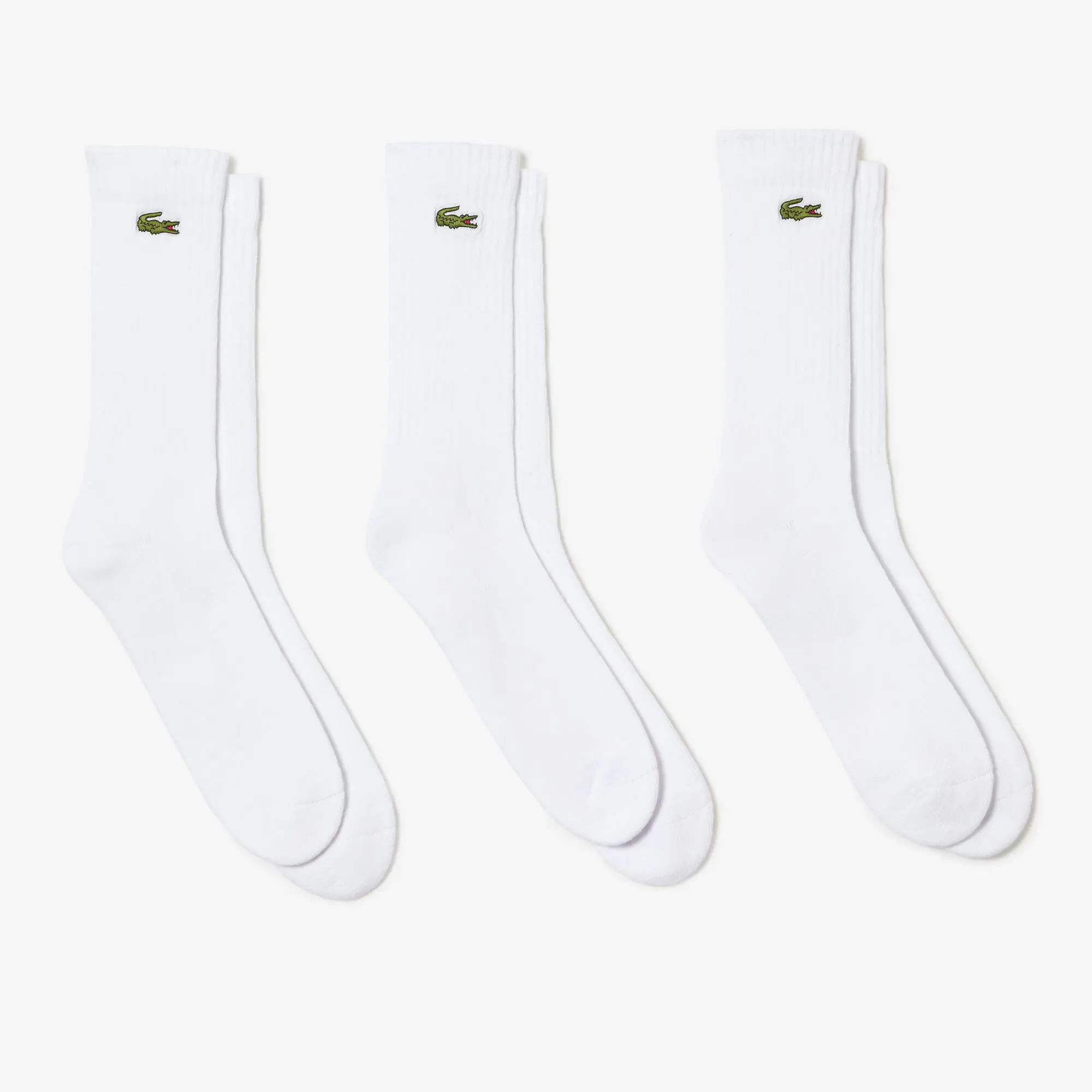 Lacoste Unisex Lacoste SPORT High-Cut Socks Three-Pack. 1