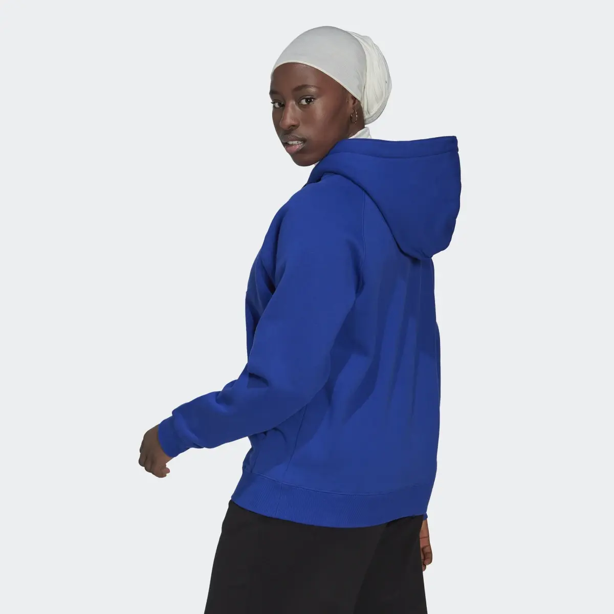 Adidas Oversized Hooded Sweatshirt. 3