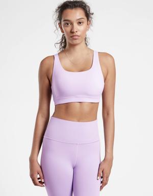 Athleta Exhale Bra D&#45DD+ purple