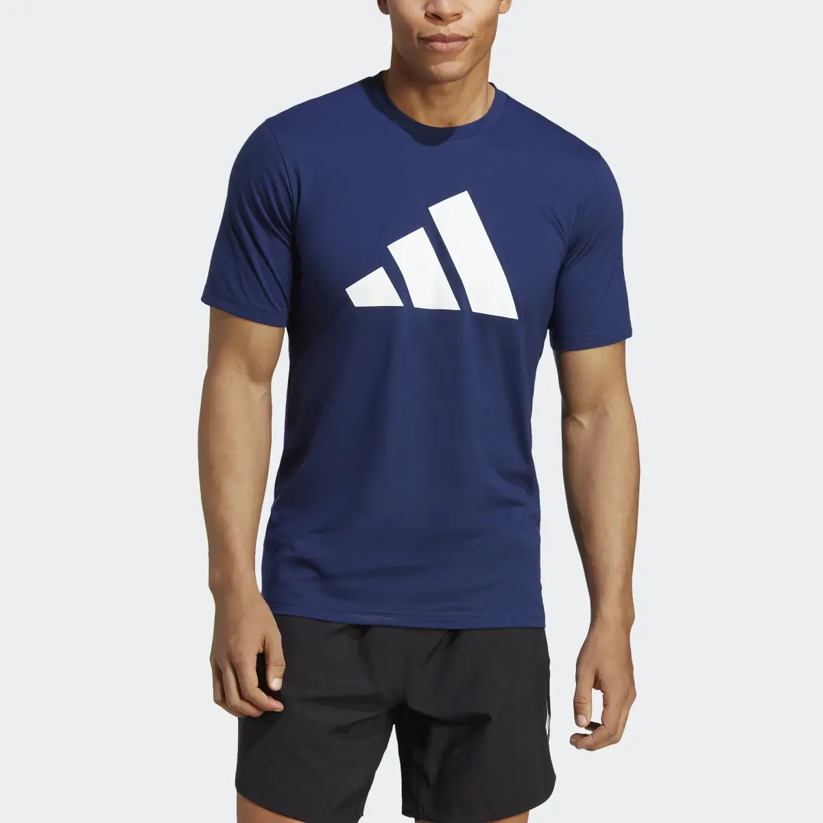 Adidas Train Essentials Feelready Logo Training Tee. 1