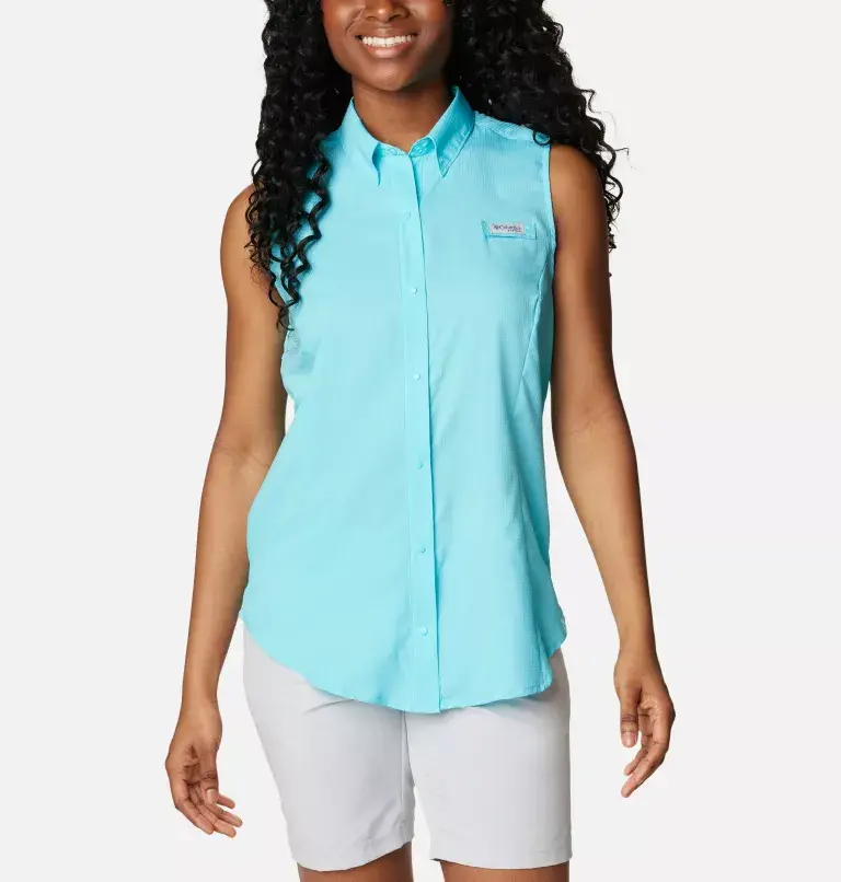 Columbia Women’s PFG Tamiami™ Sleeveless Shirt. 2