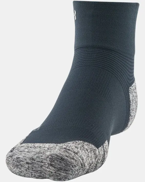 Under Armour Unisex UA ArmourDry™ Run Cushion 3-Pack Quarter Socks. 3