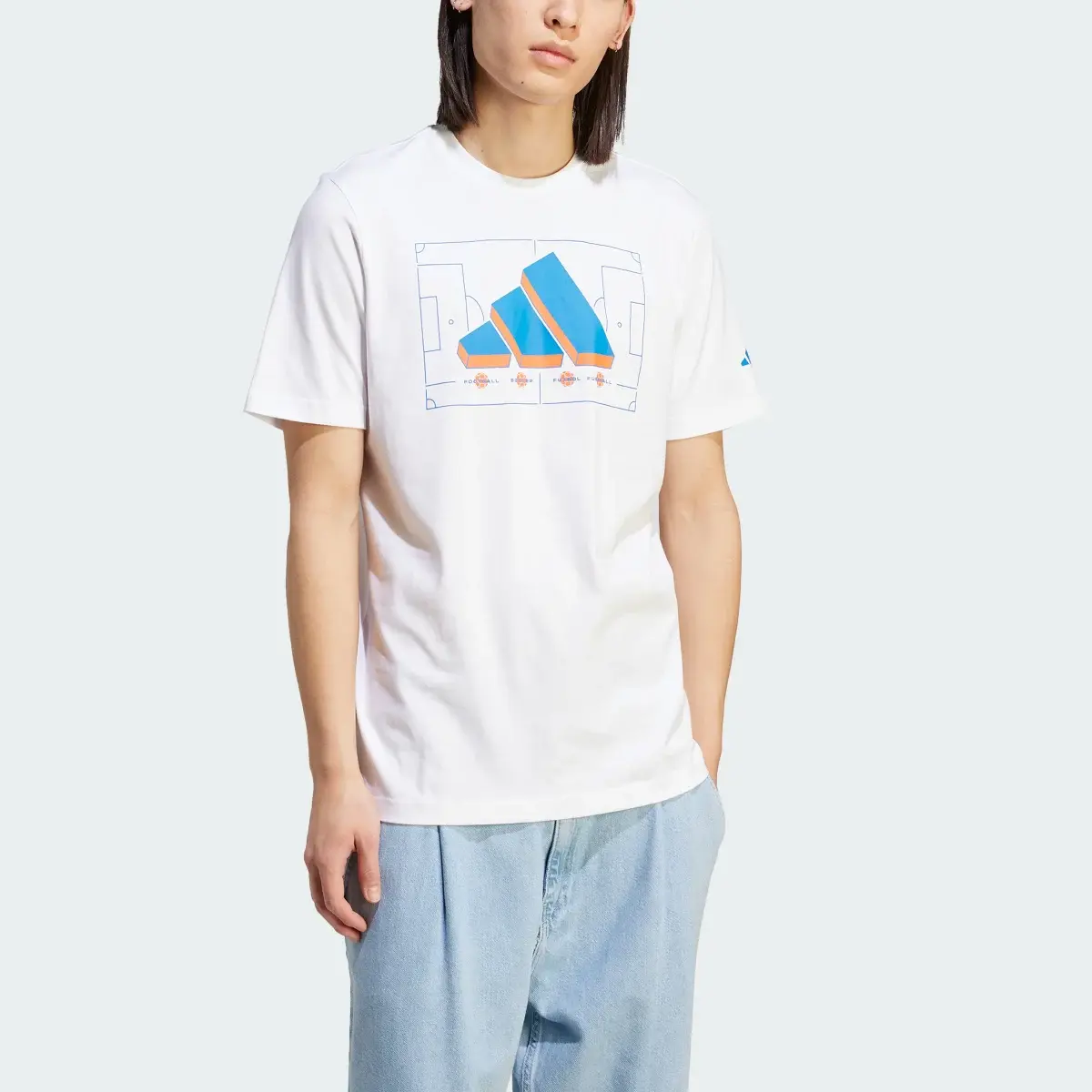 Adidas Soccer Logo Tee. 1