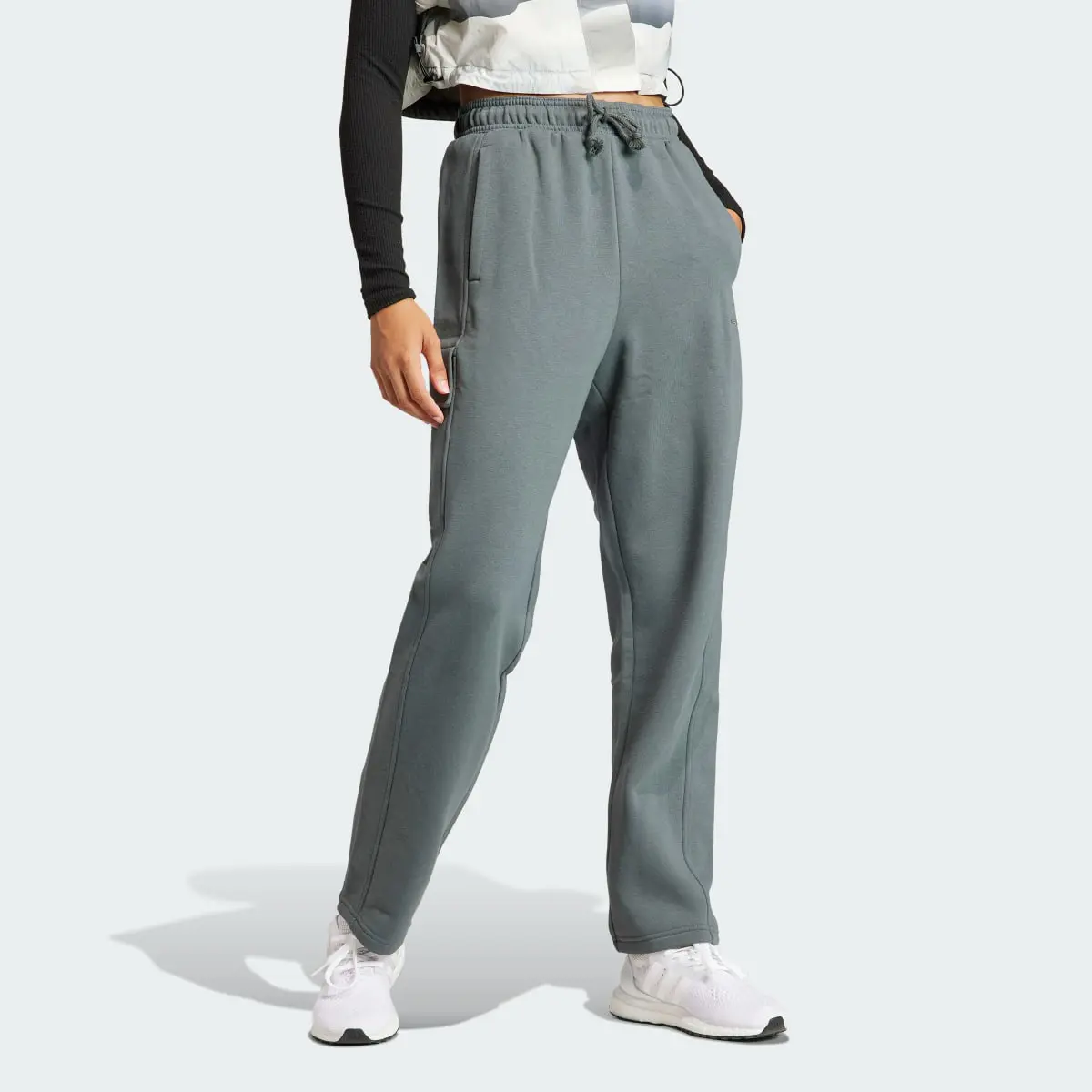 Adidas ALL SZN Fleece Cargo Pants. 1