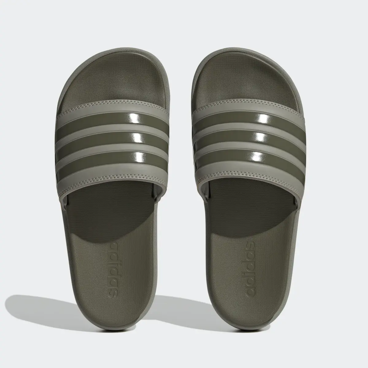 Adidas Adilette Platform Slides. 3