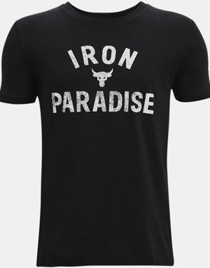 Boys' Project Rock Iron Paradise Short Sleeve