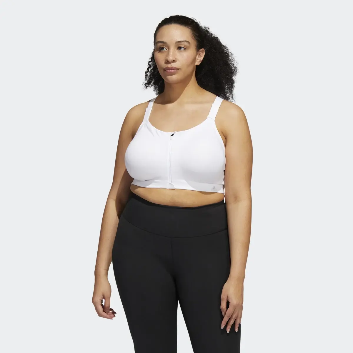 Adidas TLRD Impact Luxe Training High-Support Bra (Plus Size). 2