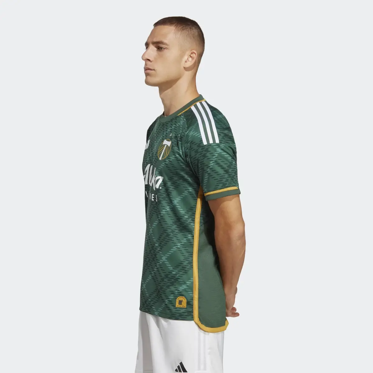 Adidas Portland Timbers 23/24 Home Authentic Jersey. 3