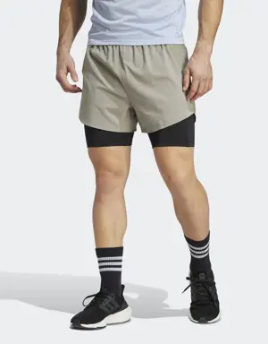 Adidas Shorts Designed 4 Running 2-en-1