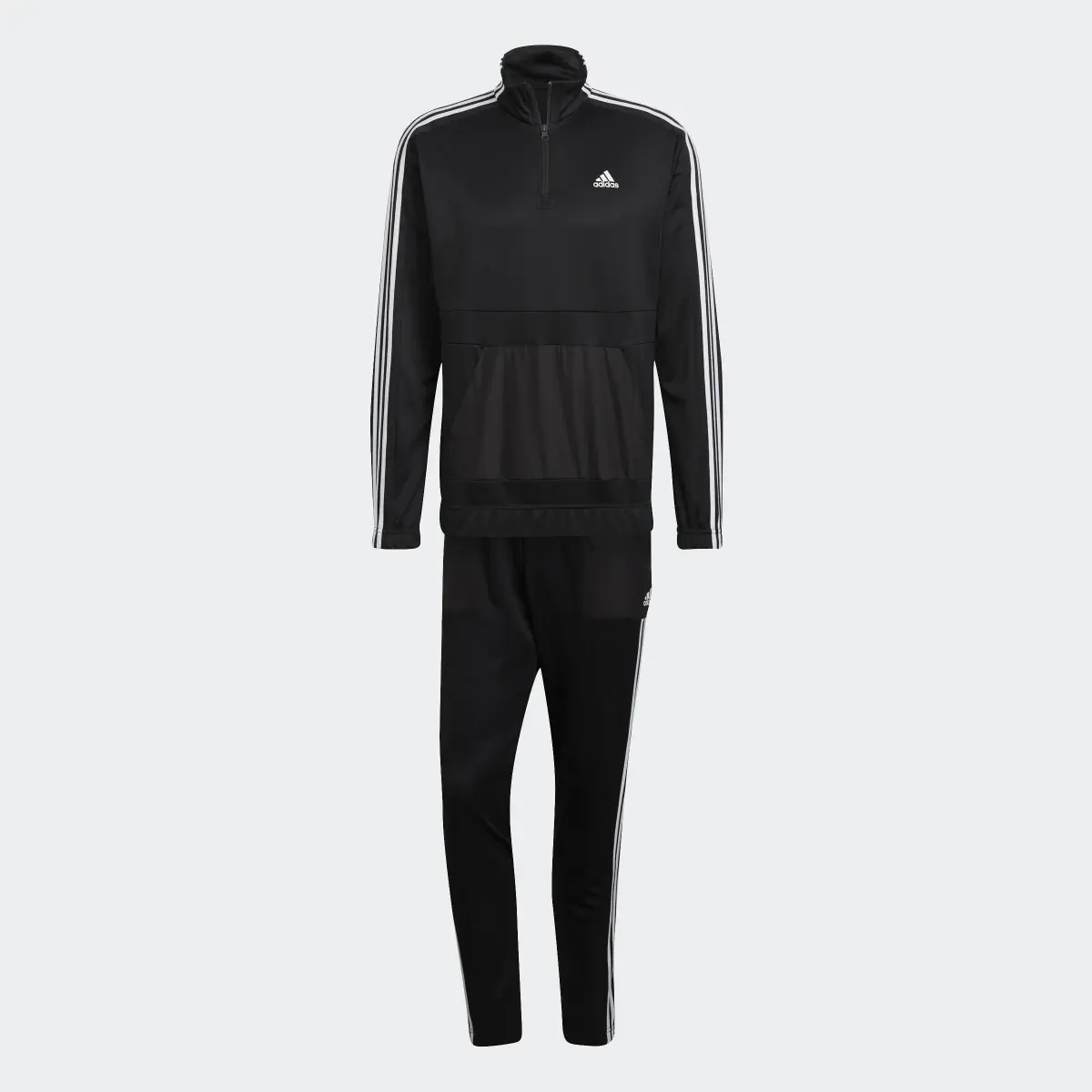 Adidas AEROREADY Tricot Quarter-Zip Tracksuit. 1