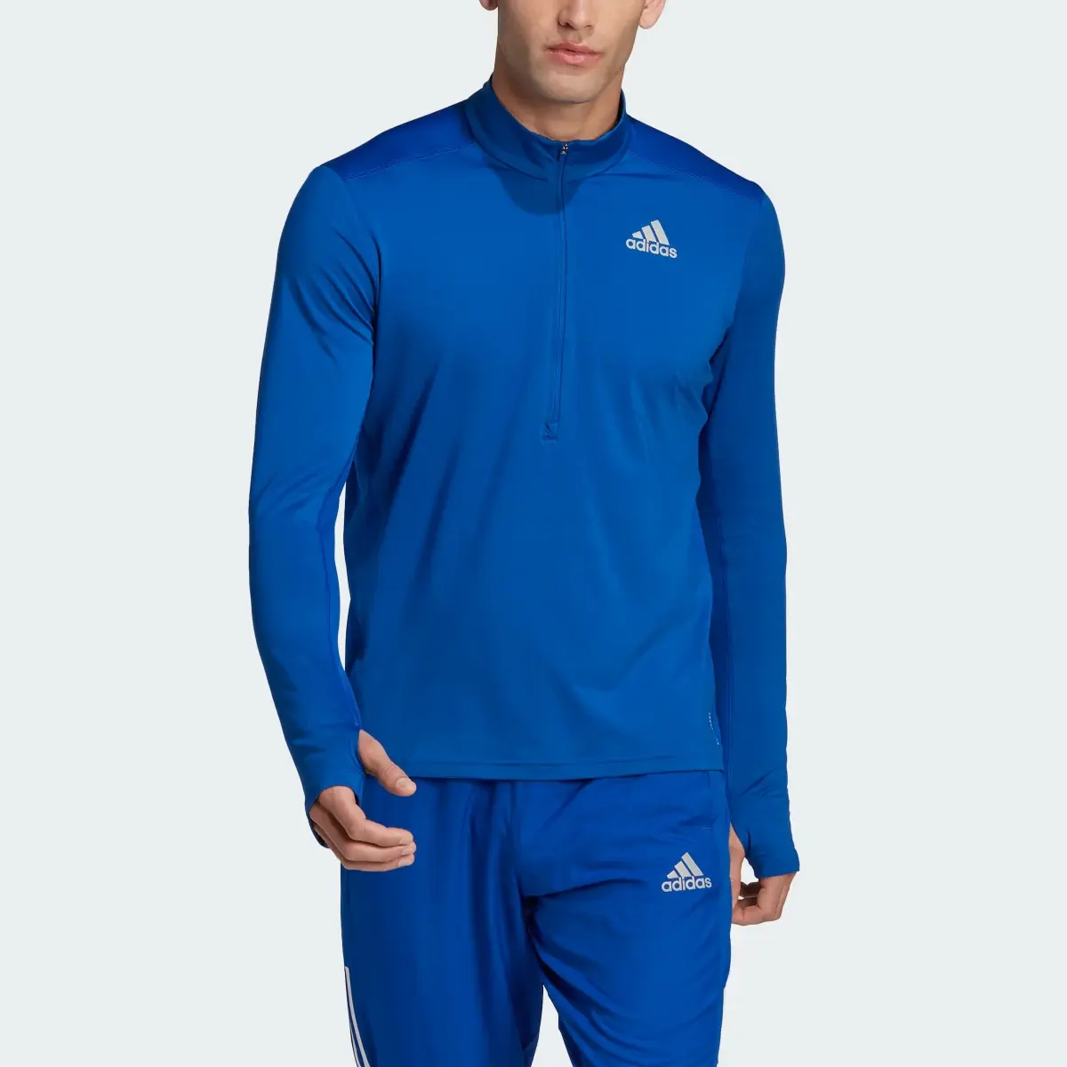 Adidas Maglia adidas Own The Run 1/2 Zip Long Sleeve. 1