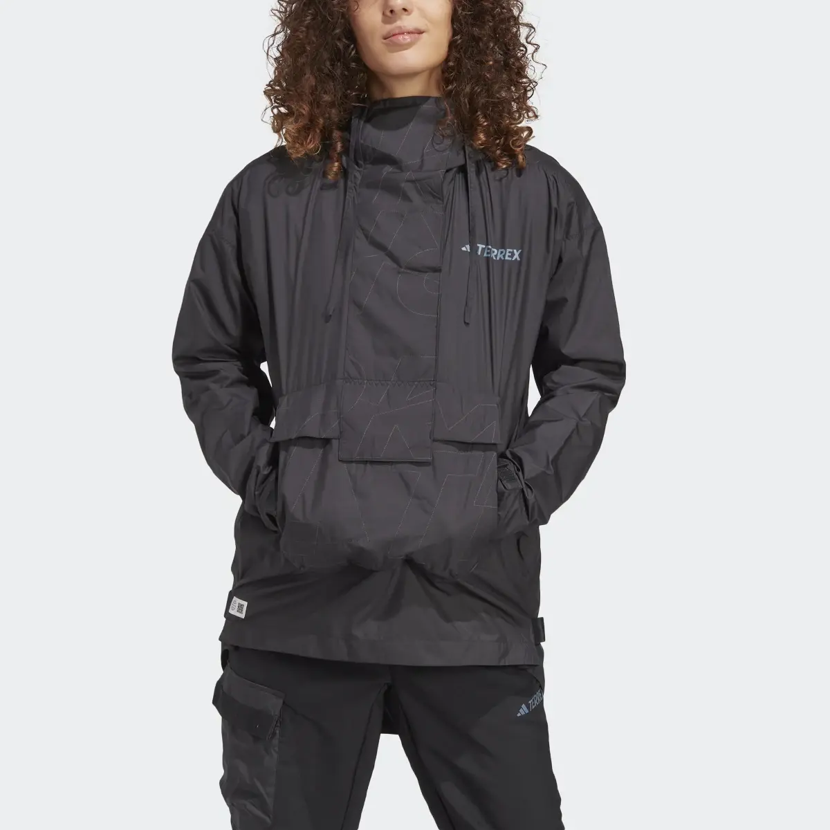 Adidas TERREX Made to Be Remade Wind Anorak. 1