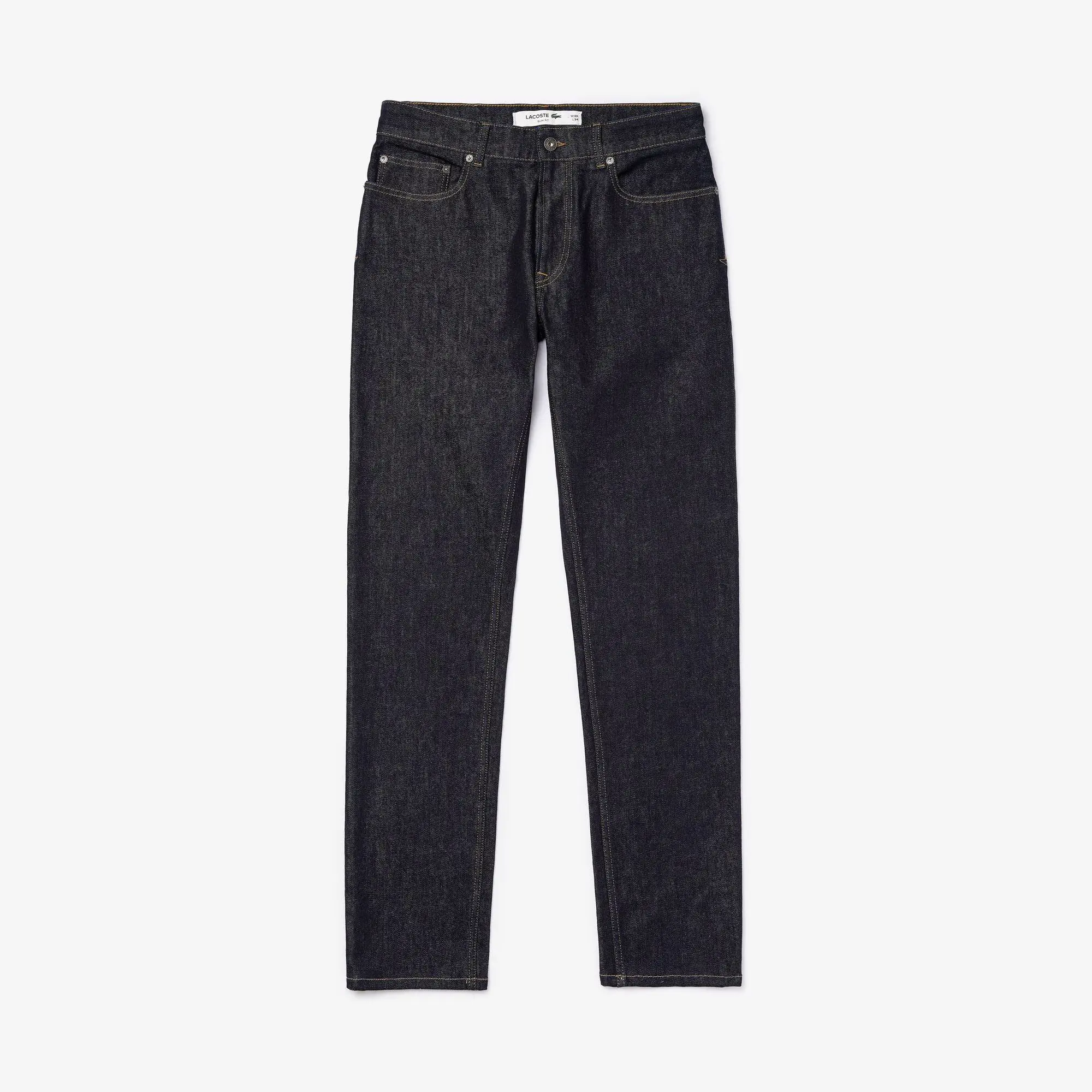 Lacoste Jeans slim fit con cinco bolsillos en denim stretch para hombre. 2