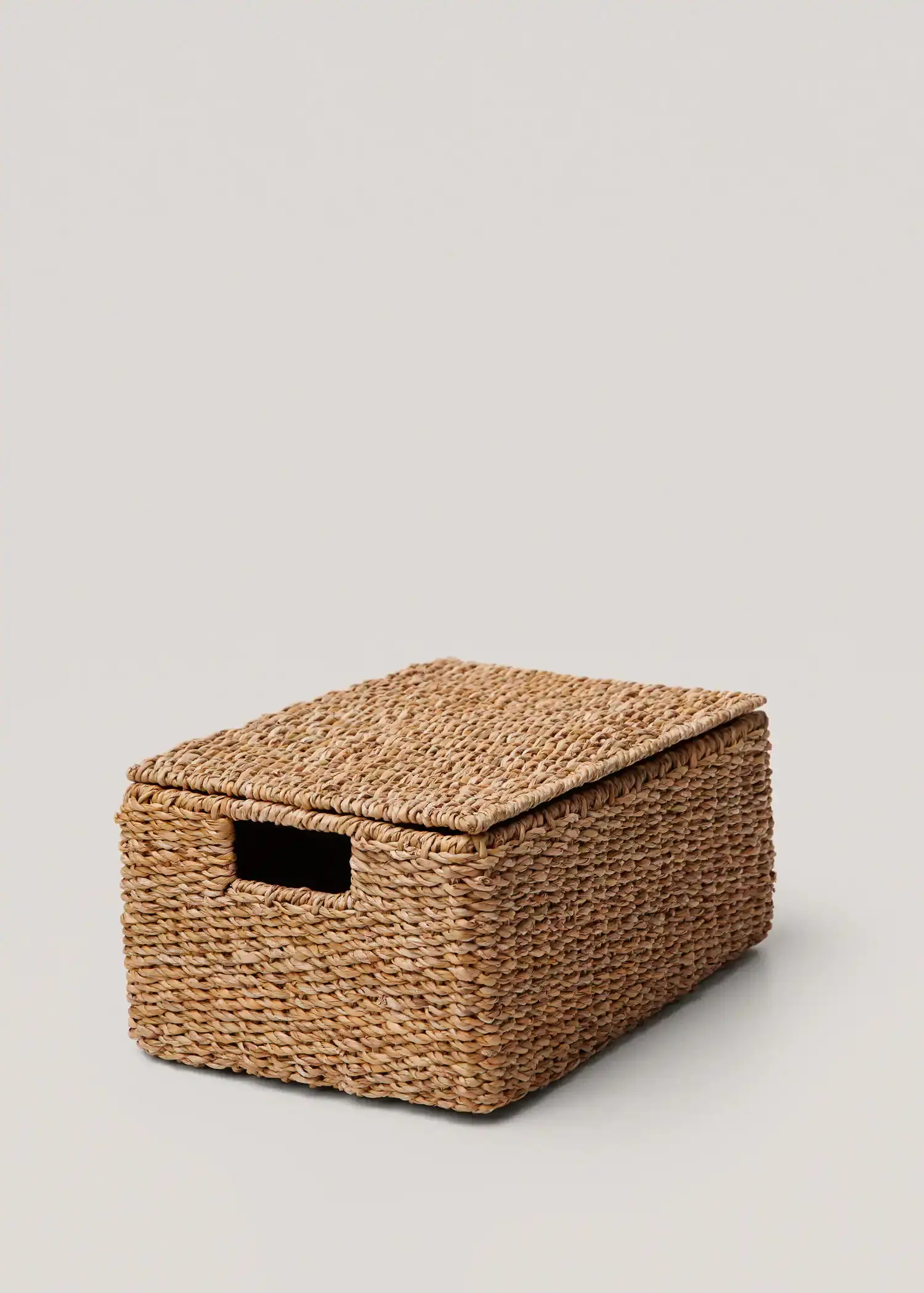 Mango Braided basket with handles 35x25cm. 3