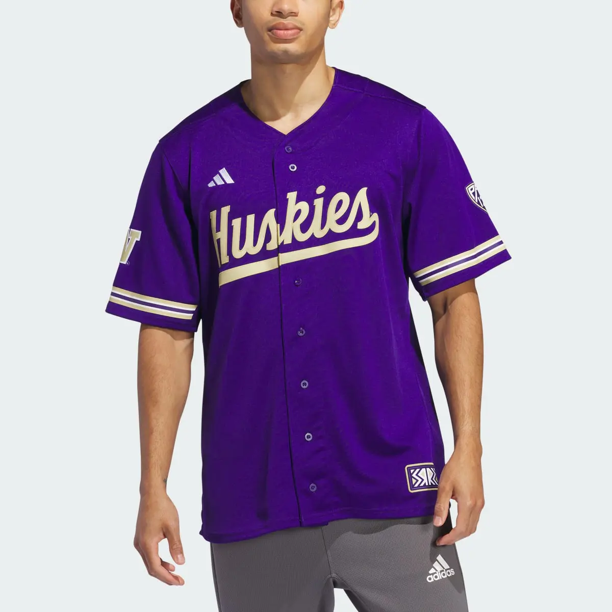 Adidas Washington Reverse Retro Replica Baseball Jersey. 1