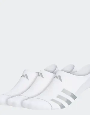 Adidas Superlite Stripe Super-No-Show Socks 3 Pairs