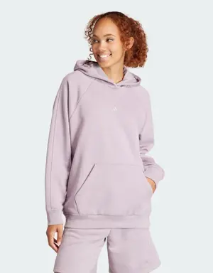 Adidas ALL SZN Fleece Boyfriend Hoodie. 2 Adidas ALL SZN Fleece Boyfriend Hoodie. 2