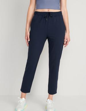 High-Waisted Powersoft Coze Edition Slim Taper Pants for Women blue