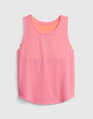 Gap Fit Kids Recycled Tank Set pink