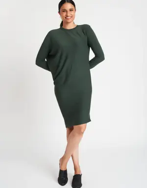 Wave Long Sleeve Dress