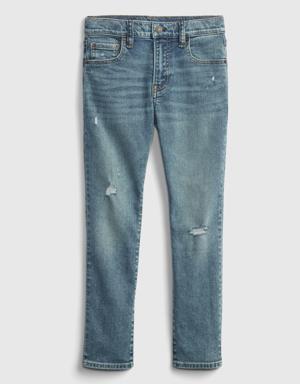Kids Slim Taper Jeans with Washwell&#153 blue