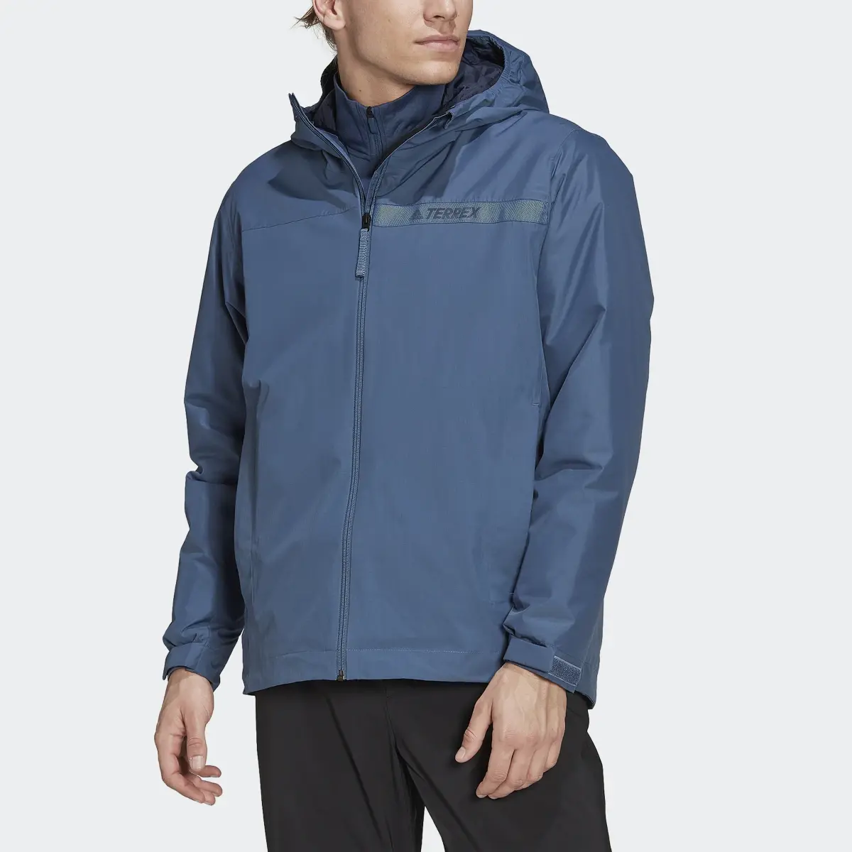 Adidas Terrex Multi RAIN.RDY Primegreen Insulated 2L Rain Jacket. 1