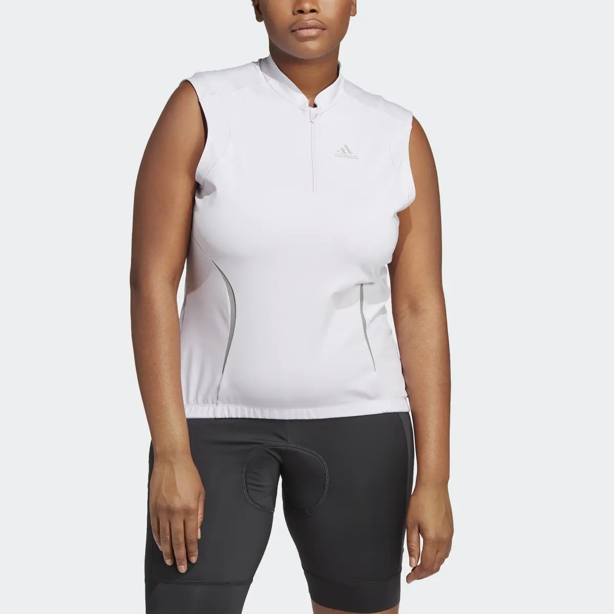 Adidas The Sleeveless Cycling Top (Plus Size). 1