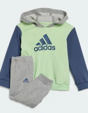 Adidas Zestaw Essentials Colorblock Jogger Kids