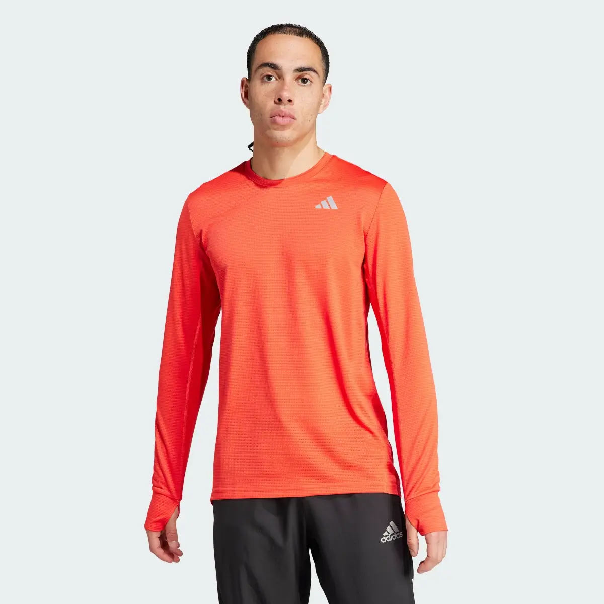 Adidas Own the Run Long Sleeve Tee. 2