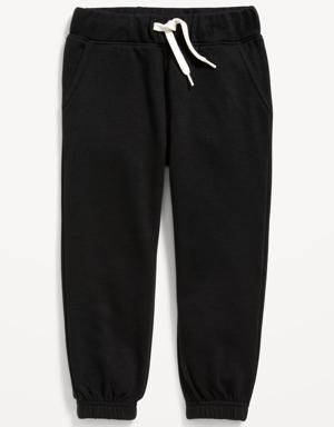 Old Navy Unisex Cinched-Hem Sweatpants for Toddlers black