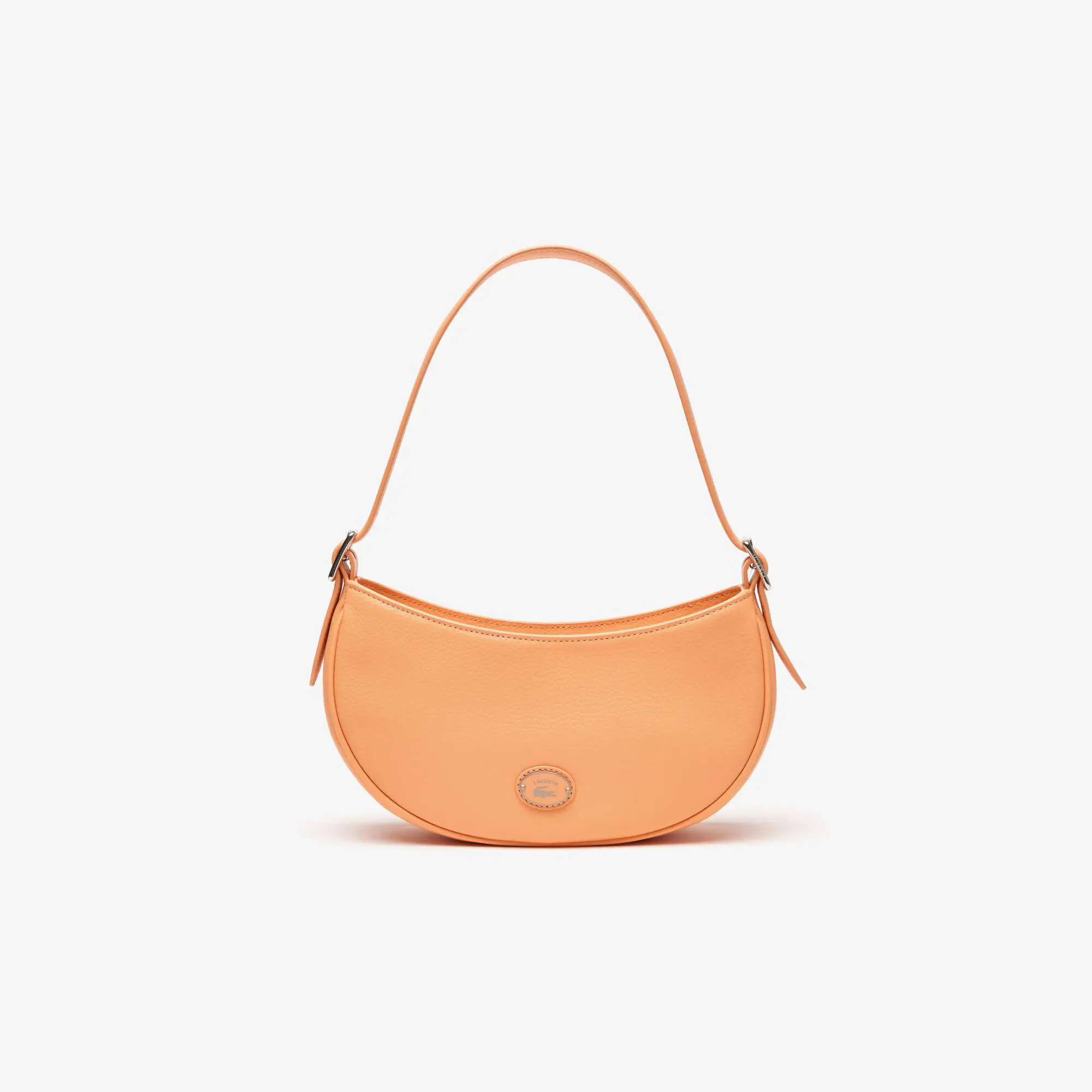 Lacoste Sac demi-lune femme Lacoste en cuir grainé. 1