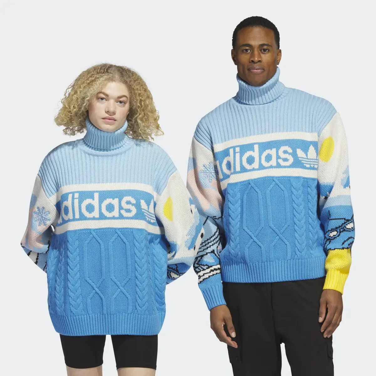 Adidas Xmas Sweater (Gender Neutral). 1