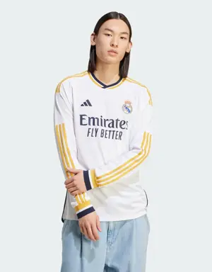 Real Madrid 23/24 Long Sleeve Home Jersey