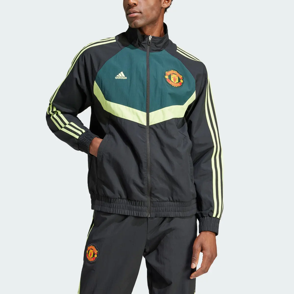 Adidas Manchester United Woven Track Top. 1