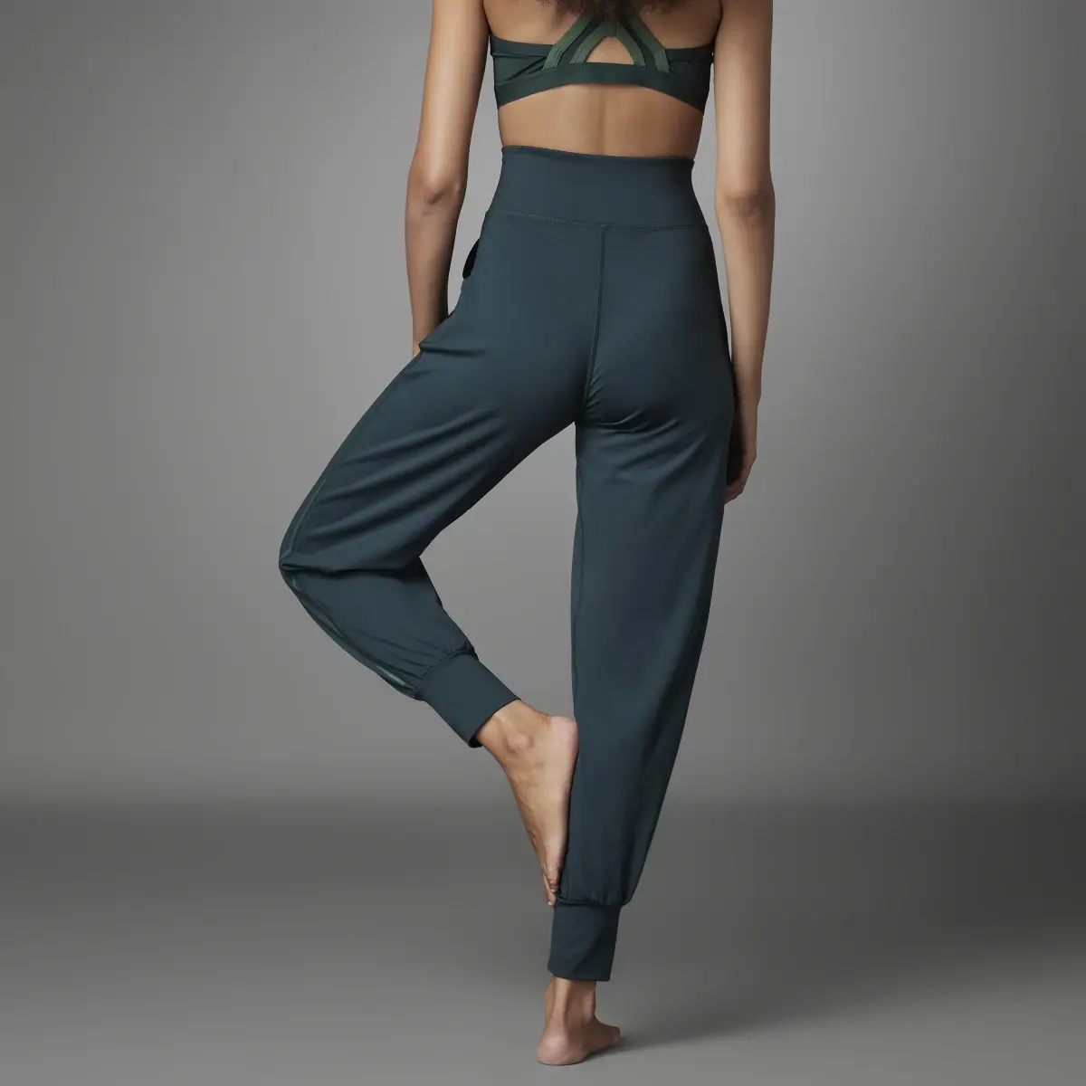 Adidas Authentic Balance Yoga Pants (Plus Size). 2