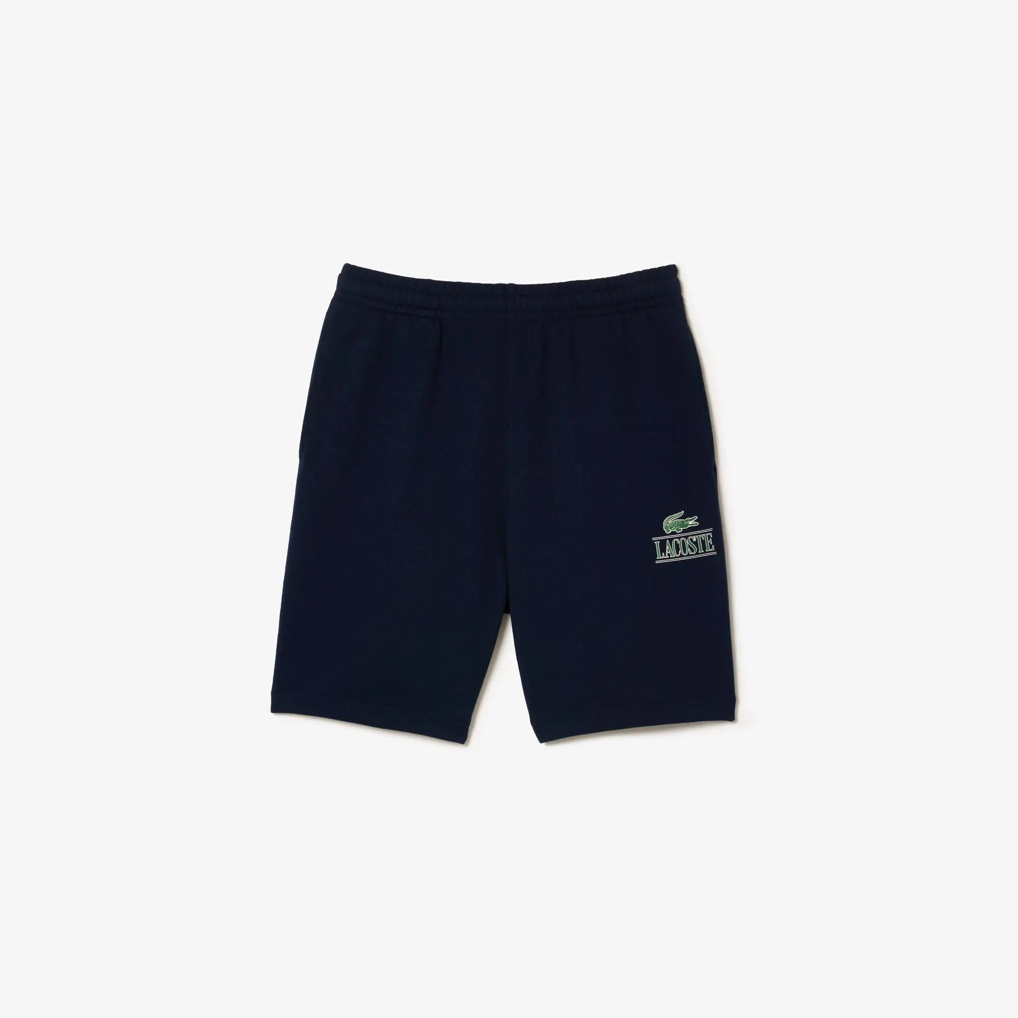 Lacoste Signature Print Jogger Shorts. 2