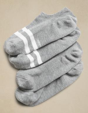 Banana Republic Ultra No-Show Sock 2-Pack with Coolmax® Technology gray