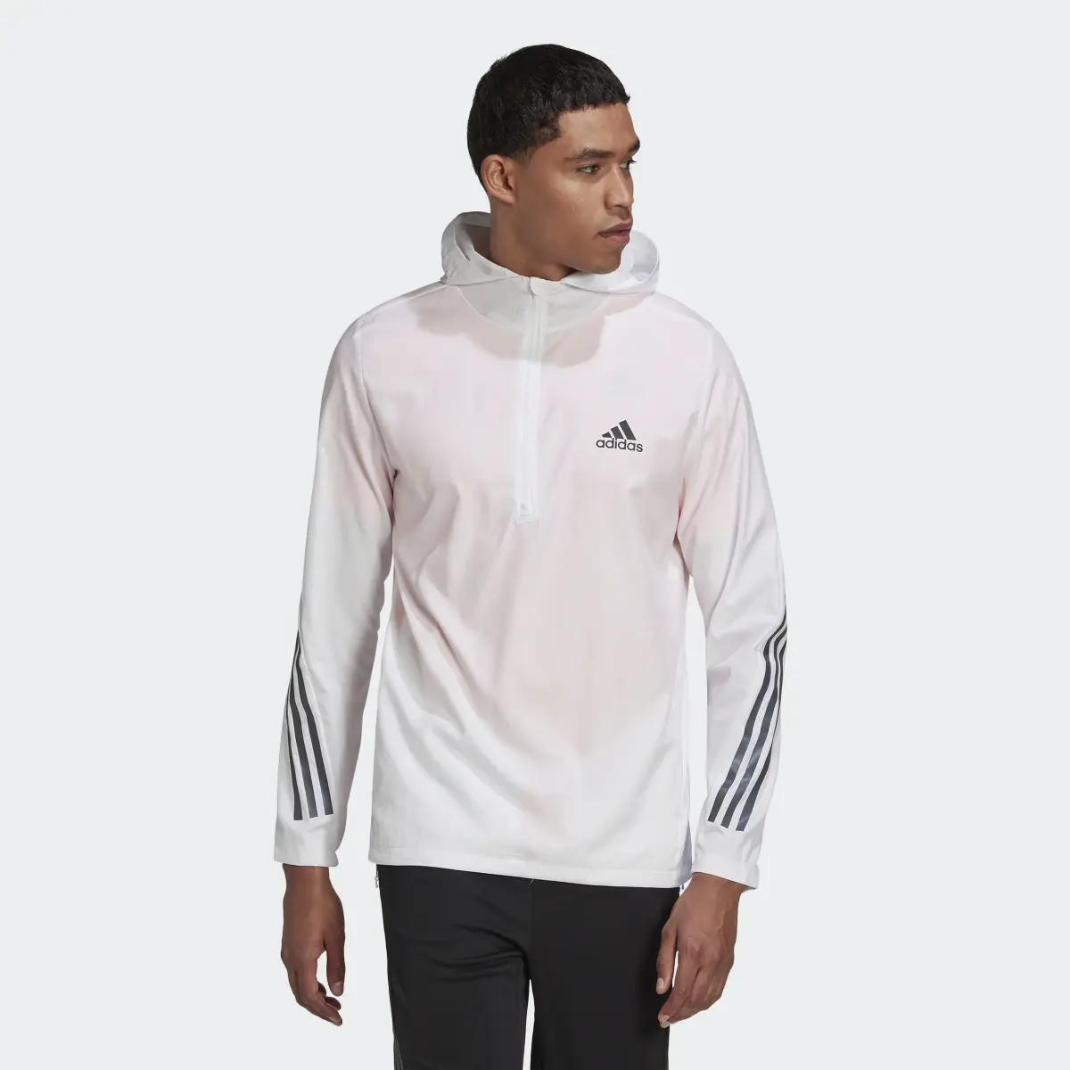 Adidas Run Icons 3-Stripes Jacket. 2